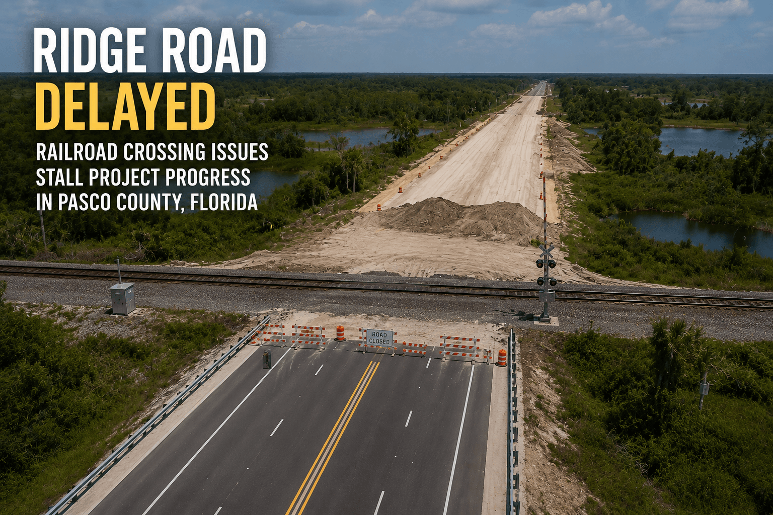 Ridge Road Extension Slips Again: Two-Lane Opening Now Eyed for 2027, Full Road in 2028