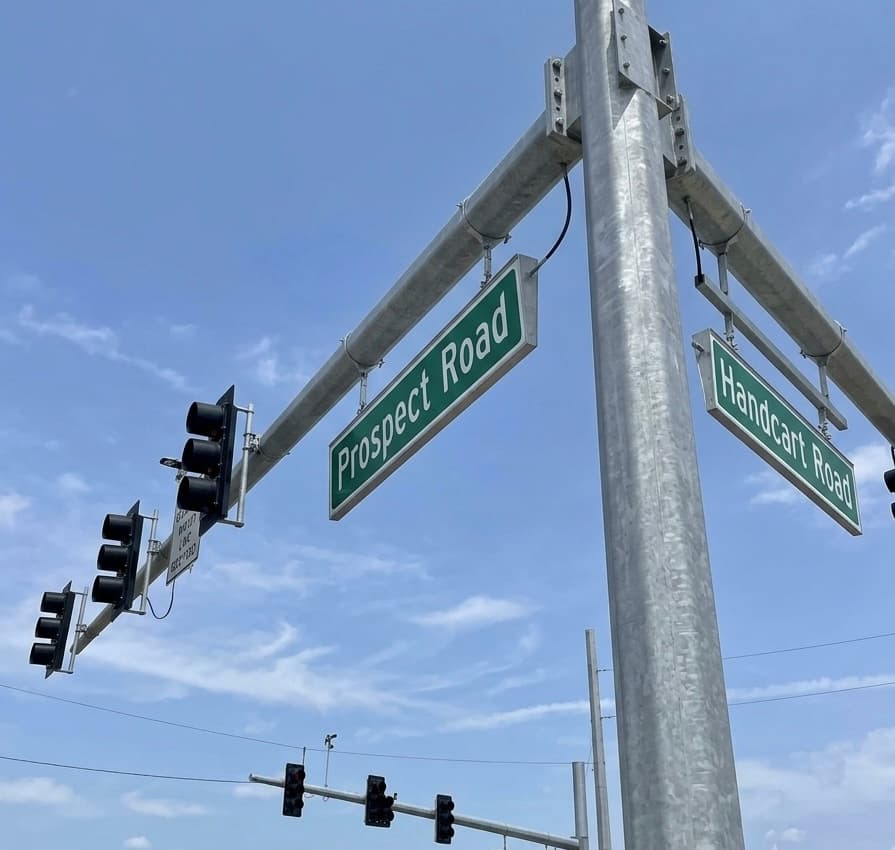 County Files Plans for a Four-Way Traffic Signal at Prospect and Handcart as Pasadena Hills Growth Builds