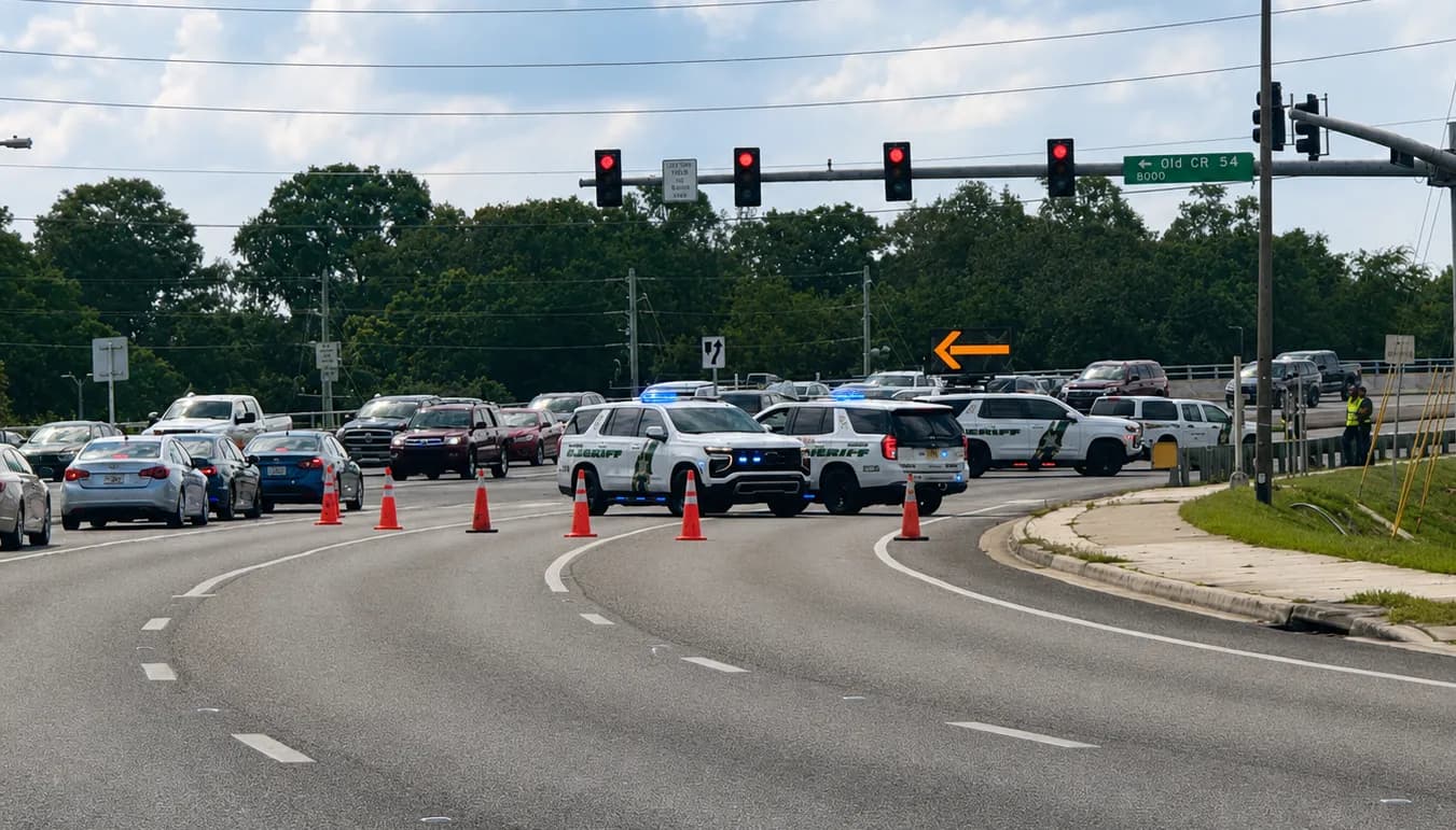 Teen Passenger Killed as SR 54 Pursuit Ends Against a Utility Pole Near Old County Road 54
