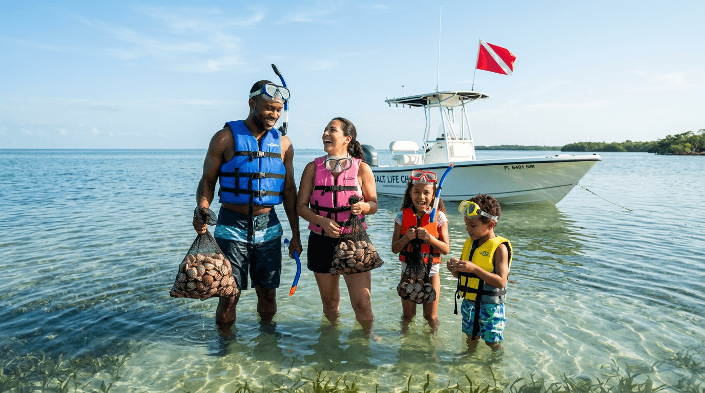 Pasco Scallop Season Opens July 10 — Your Family Guide to Bag Limits, Charters and the Sports Coast
