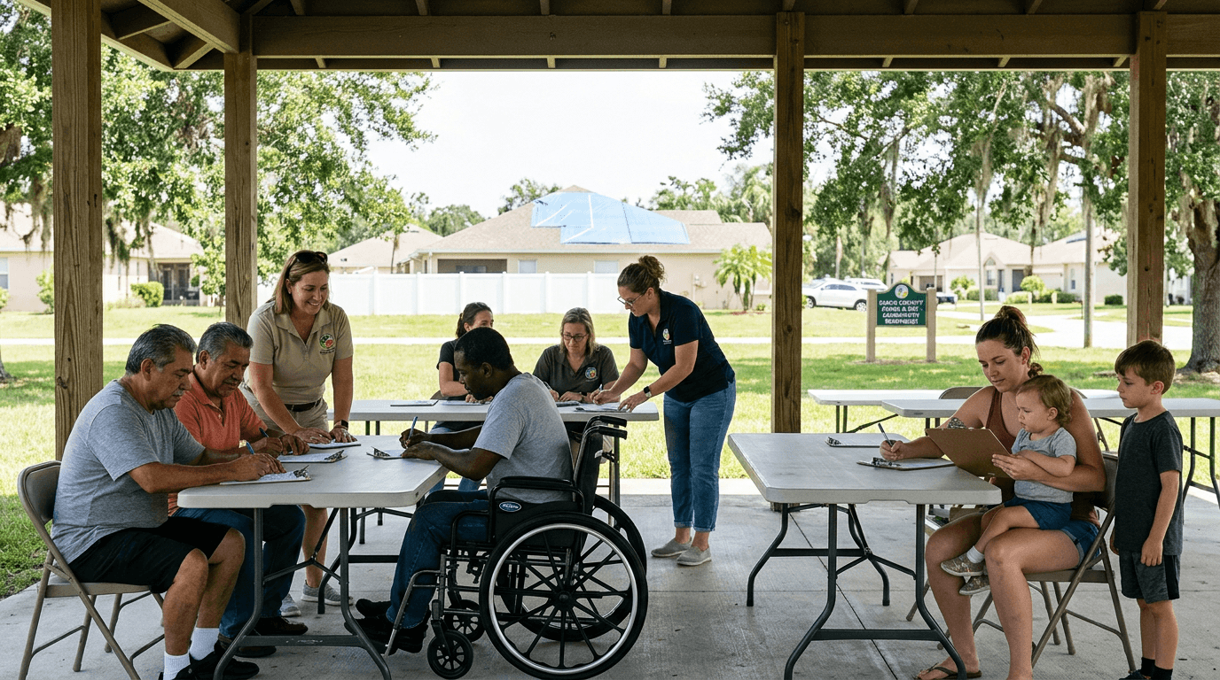 Pasco Widens $585M 'Better Future' Storm-Repair Aid to $137K Earners — and Sets 3 Sign-Up Events This Summer