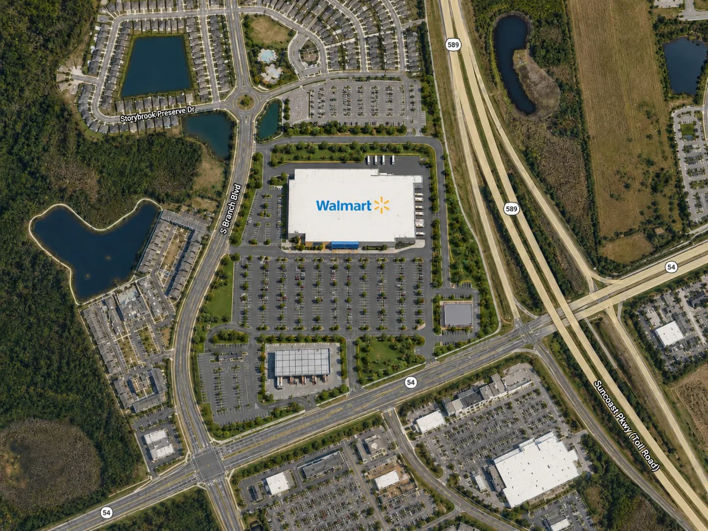 Walmart Supercenter Planned for SR 54 and Suncoast Parkway in Pasco County