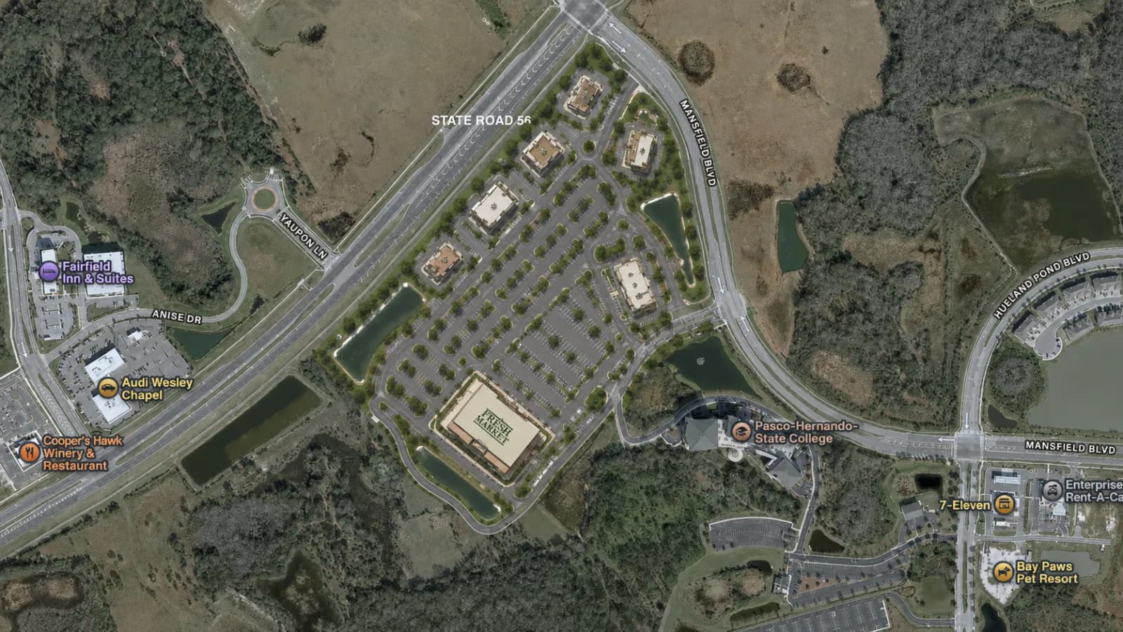 Six-Building Retail and Restaurant Plaza Planned at SR 56 and Mansfield Boulevard