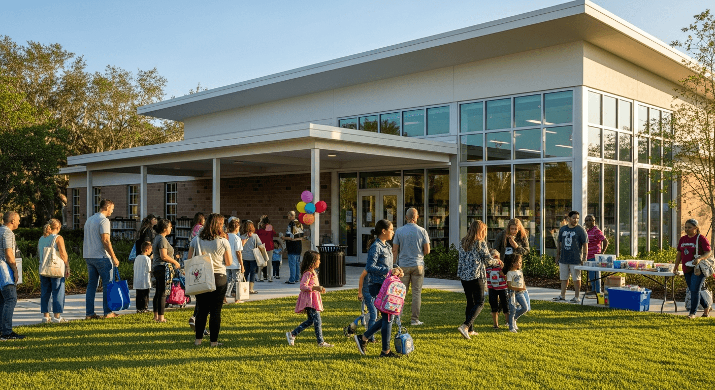 Wesley Chapel Library Sets July 21 Grand Opening Party — Live Music, Balloon Art and Free Family Fun