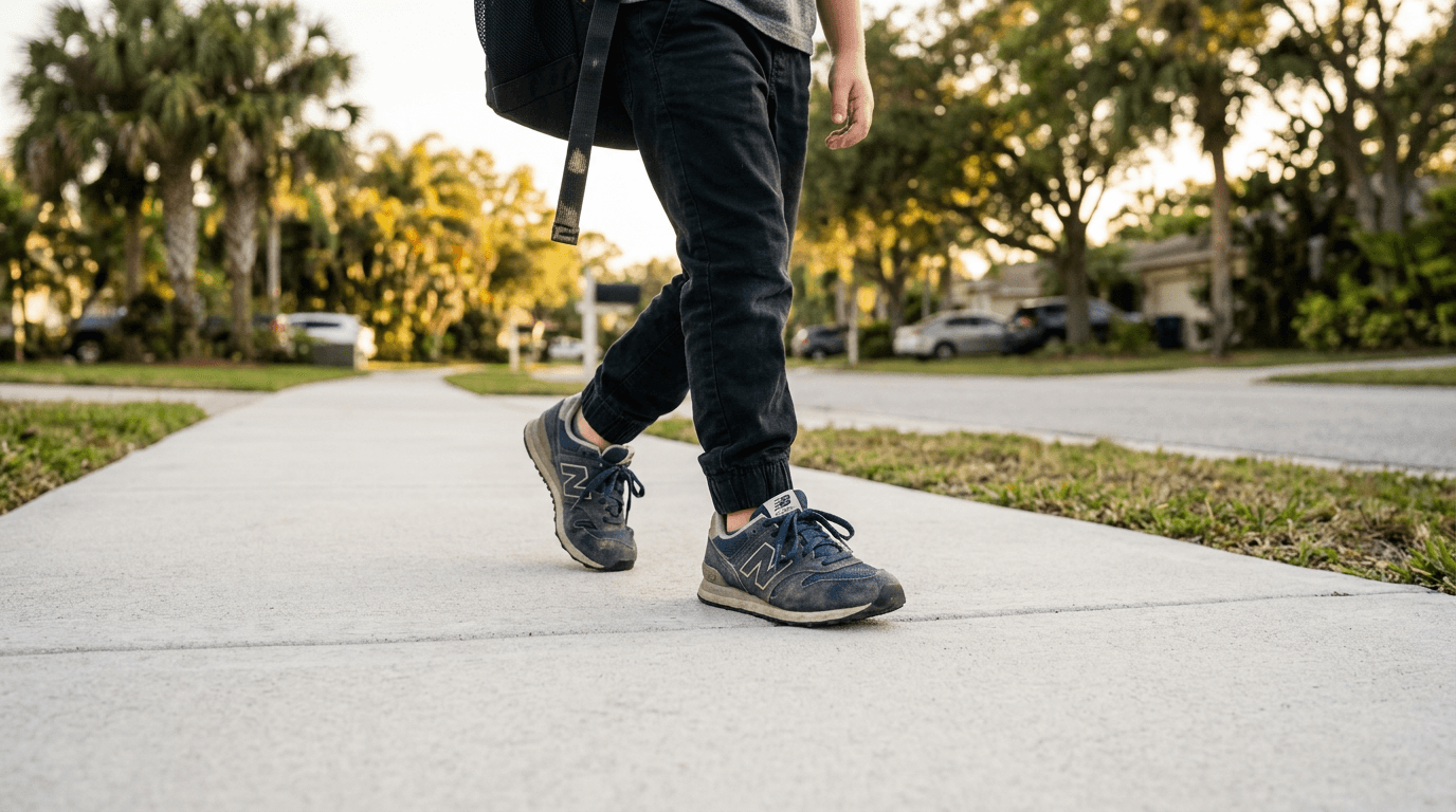 Pasco County Building 13 Miles of New Sidewalks Near 19 Schools This Year